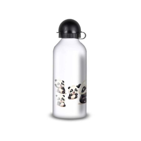 Gourde Alu et Thermos Pandas Fun Gourde Alu et Thermos Pandas Fun