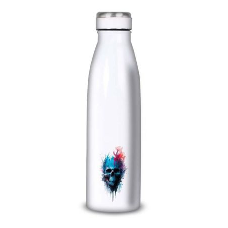 Gourde Alu et Thermos Tête de Mort Gourde Alu et Thermos Tête de Mort