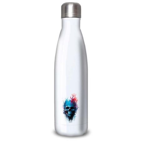 Gourde Alu et Thermos Tête de Mort Gourde Alu et Thermos Tête de Mort