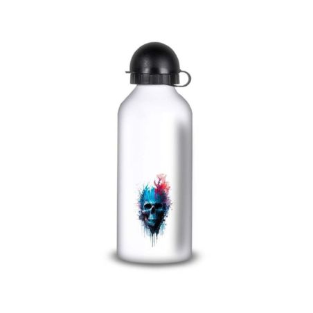 Gourde Alu et Thermos Tête de Mort Gourde Alu et Thermos Tête de Mort