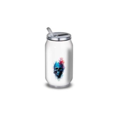Gourde Alu et Thermos TÃªte de Mort