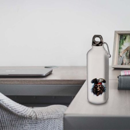 Gourde Alu et Thermos Tête de Mort Pirates Gourde Alu et Thermos Tête de Mort Pirates