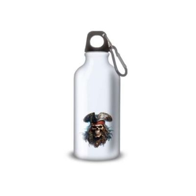 Gourde Alu et Thermos TÃªte de Mort Pirates