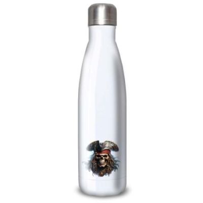 Gourde Alu et Thermos TÃªte de Mort Pirates
