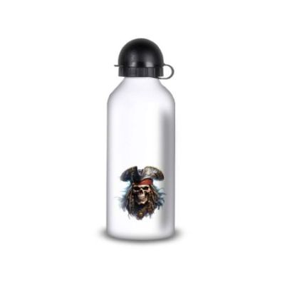 Gourde Alu et Thermos TÃªte de Mort Pirates