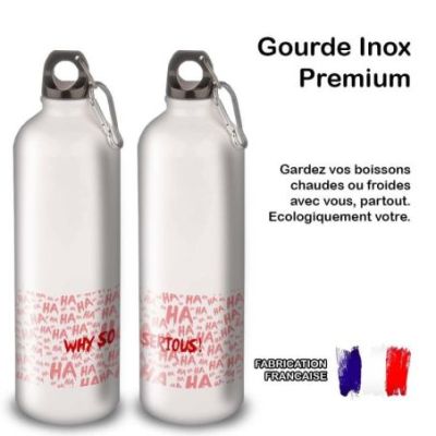 Gourde Alu et Thermos Joker - Why So Serious?