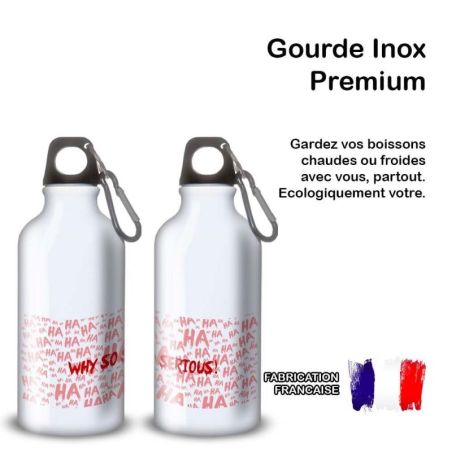 Gourde Alu et Thermos Joker - Why So Serious? Gourde Alu et Thermos Joker - Why So Serious?