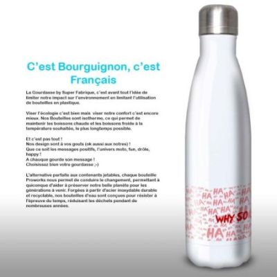 Gourde Alu et Thermos Joker - Why So Serious?