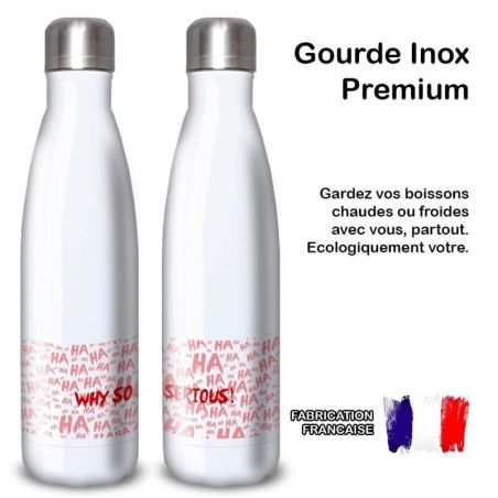 Gourde Alu et Thermos Joker - Why So Serious? Gourde Alu et Thermos Joker - Why So Serious?