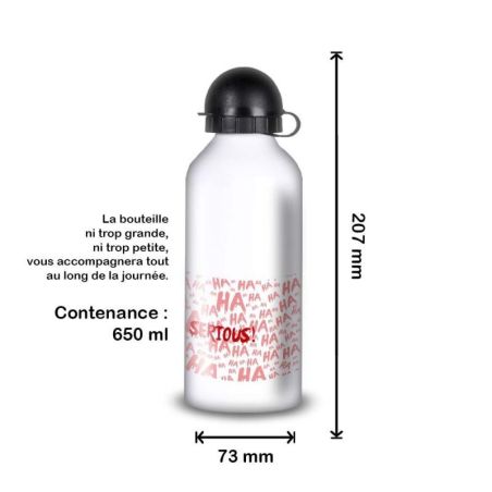 Gourde Alu et Thermos Joker - Why So Serious? Gourde Alu et Thermos Joker - Why So Serious?