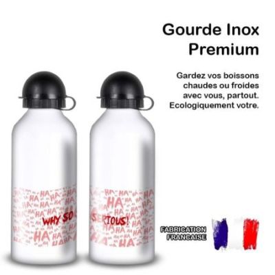 Gourde Alu et Thermos Joker - Why So Serious?