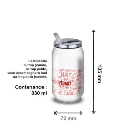 Gourde Alu et Thermos Joker - Why So Serious? Gourde Alu et Thermos Joker - Why So Serious?