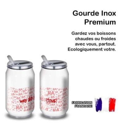 Gourde Alu et Thermos Joker - Why So Serious?