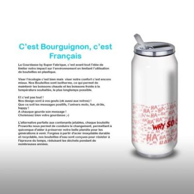 Gourde Alu et Thermos Joker - Why So Serious?