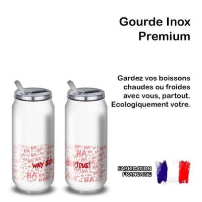 Gourde Alu et Thermos Joker - Why So Serious?