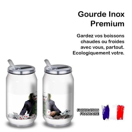 Gourde Alu et Thermos Joker Game Gourde Alu et Thermos Joker Game