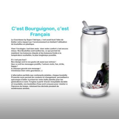 Gourde Alu et Thermos Joker Game