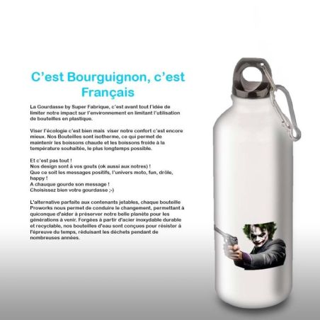 Gourde Alu et Thermos Joker Gun Gourde Alu et Thermos Joker Gun