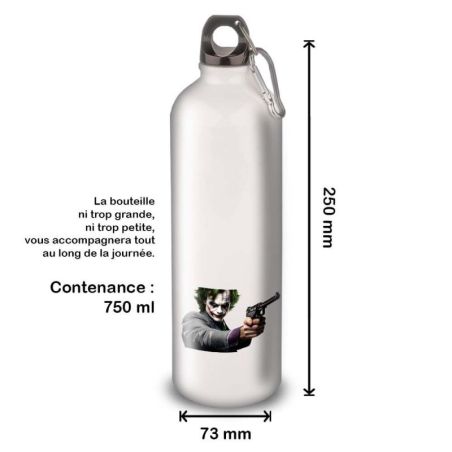 Gourde Alu et Thermos Joker Gun Gourde Alu et Thermos Joker Gun
