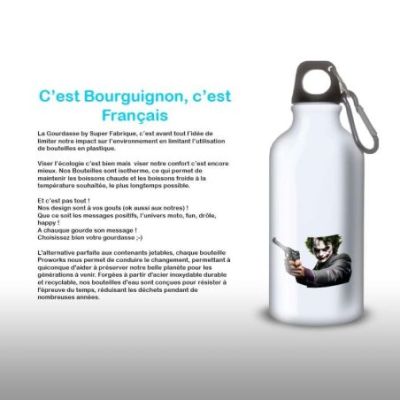 Gourde Alu et Thermos Joker Gun