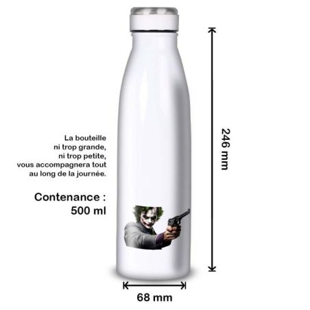 Gourde Alu et Thermos Joker Gun Gourde Alu et Thermos Joker Gun