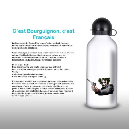 Gourde Alu et Thermos Joker Gun Gourde Alu et Thermos Joker Gun