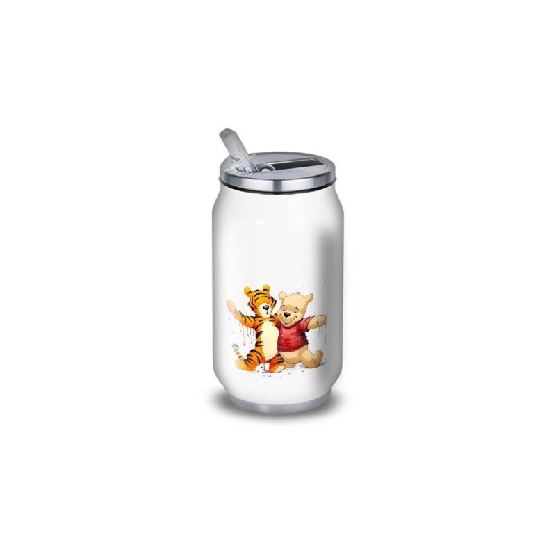 Gourde Alu et Thermos Winnie et Tigrou Gourde Alu et Thermos Winnie et Tigrou