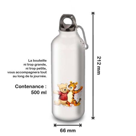 Gourde Alu et Thermos Winnie et Tigrou