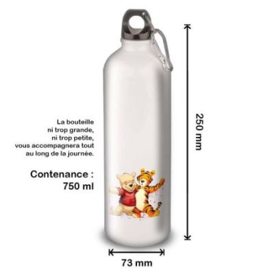 Gourde Alu et Thermos Winnie et Tigrou
