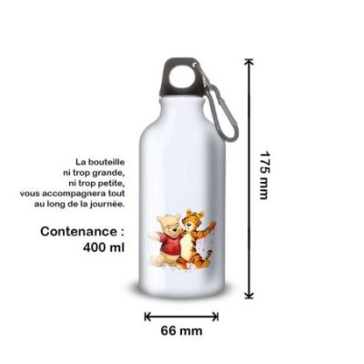Gourde Alu et Thermos Winnie et Tigrou
