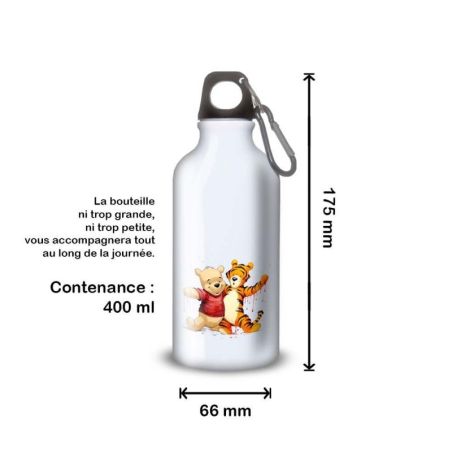Gourde Alu et Thermos Winnie et Tigrou Gourde Alu et Thermos Winnie et Tigrou