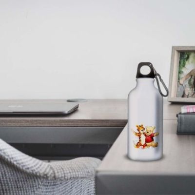 Gourde Alu et Thermos Winnie et Tigrou