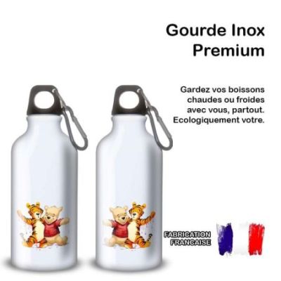 Gourde Alu et Thermos Winnie et Tigrou