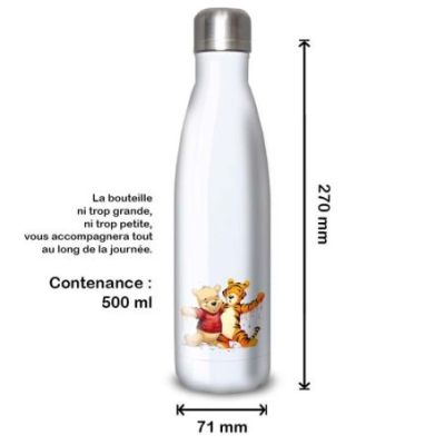 Gourde Alu et Thermos Winnie et Tigrou