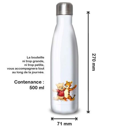 Gourde Alu et Thermos Winnie et Tigrou Gourde Alu et Thermos Winnie et Tigrou