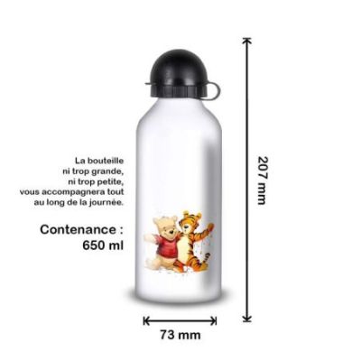 Gourde Alu et Thermos Winnie et Tigrou