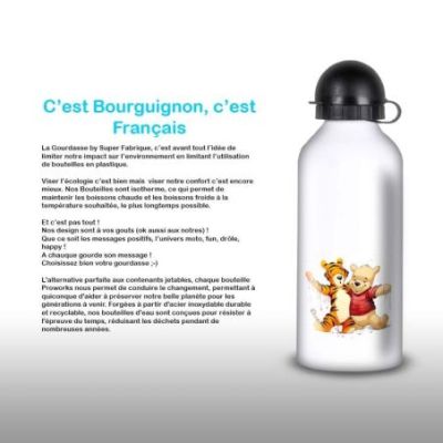 Gourde Alu et Thermos Winnie et Tigrou
