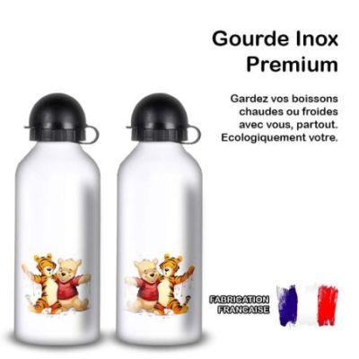 Gourde Alu et Thermos Winnie et Tigrou