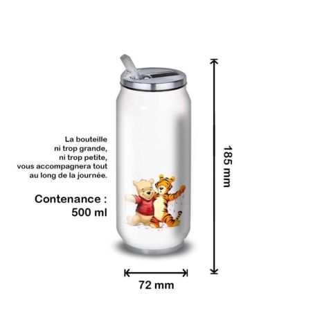 Gourde Alu et Thermos Winnie et Tigrou Gourde Alu et Thermos Winnie et Tigrou