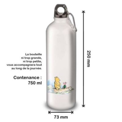 Gourde Alu et Thermos Winnie The Pooh Original