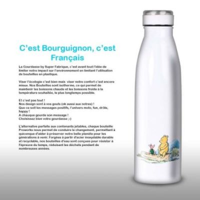Gourde Alu et Thermos Winnie The Pooh Original