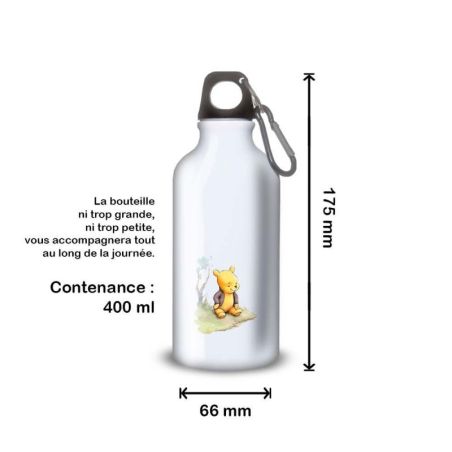 Gourde Alu et Thermos Winnie The Pooh Custom Gourde Alu et Thermos Winnie The Pooh Custom