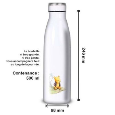 Gourde Alu et Thermos Winnie The Pooh Custom