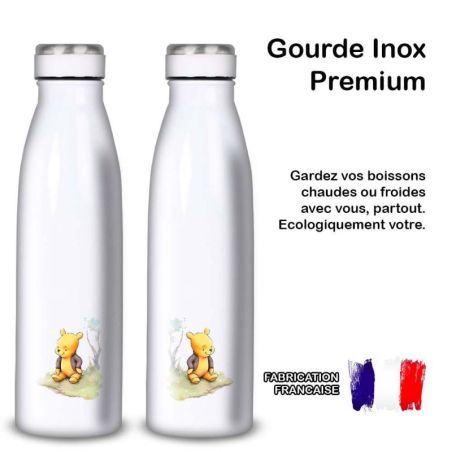 Gourde Alu et Thermos Winnie The Pooh Custom Gourde Alu et Thermos Winnie The Pooh Custom