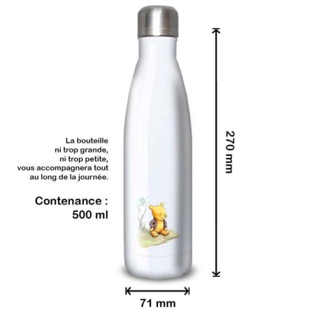 Gourde Alu et Thermos Winnie The Pooh Custom Gourde Alu et Thermos Winnie The Pooh Custom