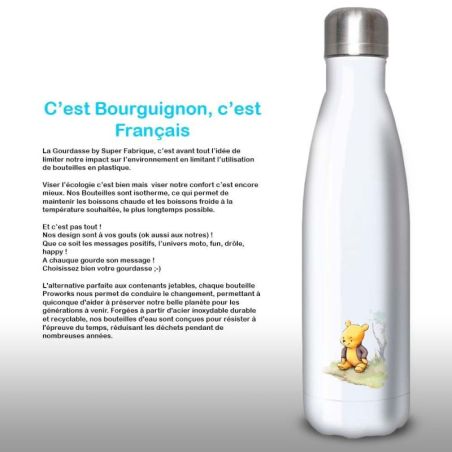 Gourde Alu et Thermos Winnie The Pooh Custom Gourde Alu et Thermos Winnie The Pooh Custom