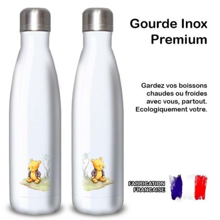 Gourde Alu et Thermos Winnie The Pooh Custom Gourde Alu et Thermos Winnie The Pooh Custom