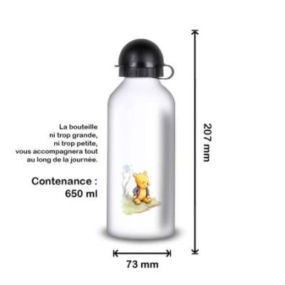 Gourde Alu et Thermos Winnie The Pooh Custom