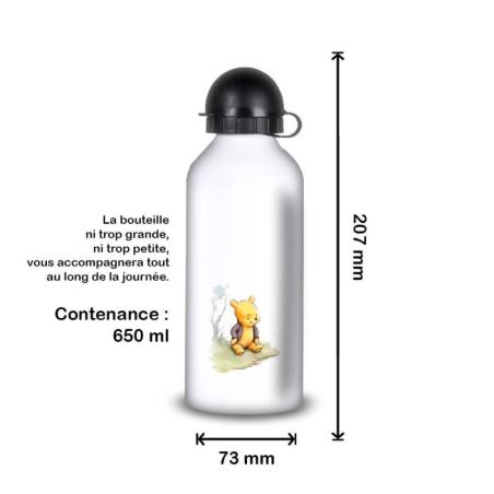 Gourde Alu et Thermos Winnie The Pooh Custom Gourde Alu et Thermos Winnie The Pooh Custom