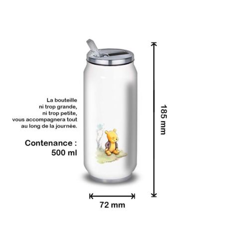 Gourde Alu et Thermos Winnie The Pooh Custom Gourde Alu et Thermos Winnie The Pooh Custom